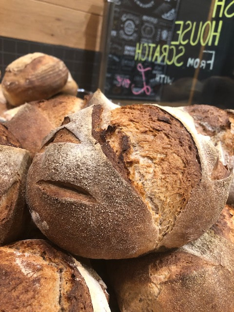 Crusty bread
