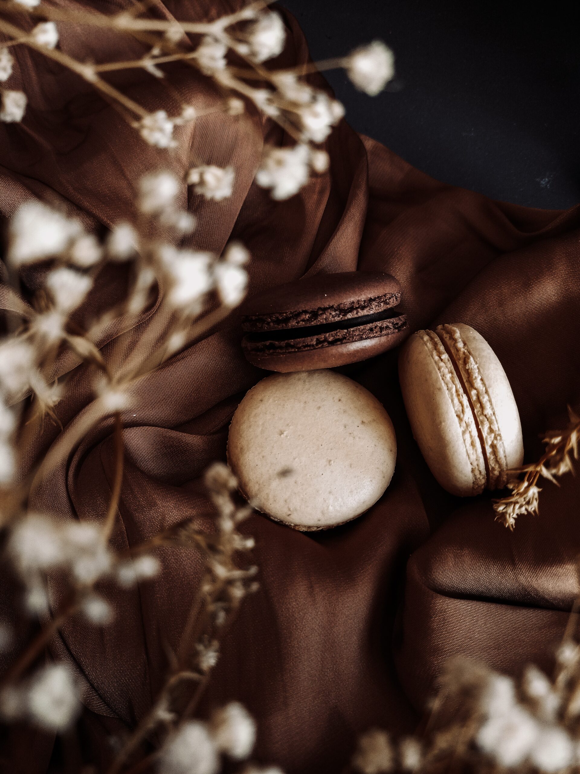 French macarons.